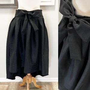 Black Hi-Lo Formal Skirt 2XL